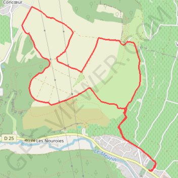 Le plateau de Nuits-Saint-Georges GPS track, route, trail