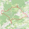 Circuit Vaugneray - Courzieu GPS track, route, trail