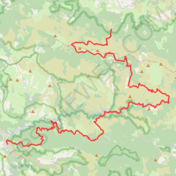 CY18-FL-64 _ J1 GPS track, route, trail
