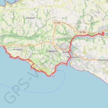 Tour du Cap Sizun - Étape 5 GPS track, route, trail
