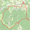 Vers Issirac GPS track, route, trail