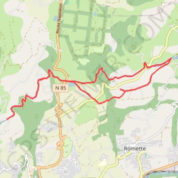Charence Nivoul -Lac GPS track, route, trail
