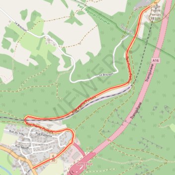 Col du Pierre-Pertuis (de Sonceboz) GPS track, route, trail