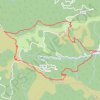 Sentier du Mouflon - Les Plantiers GPS track, route, trail