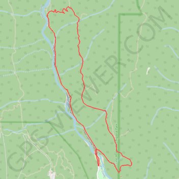 Lower Lynn Loop Trail GPS track, route, trail
