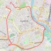 Auxerre Course à pied GPS track, route, trail
