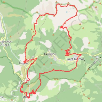 Mont Giraud GPS track, route, trail