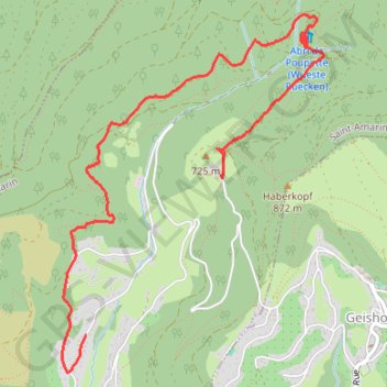 Choupinou GPS track, route, trail