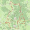 Domaine du Meygal (Haute-Loire 43) GPS track, route, trail