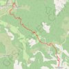 Grande Traversée des PréAlpes : La Chaudière - Saint-Nazaire-le-Désert GPS track, route, trail