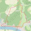 Entre Saint-Wandrille-Rançon et Caudebec-en-Caux GPS track, route, trail
