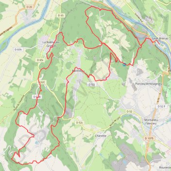 Bugeynet vendredi GPS track, route, trail