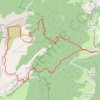 Mont Granier circuit depuis Chapareillan GPS track, route, trail