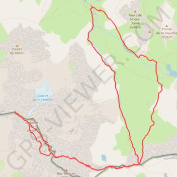 Le Grand Galibier - Valloire GPS track, route, trail