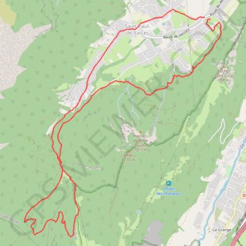 L'Echaillon GPS track, route, trail