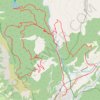 De Maurel au Chalvet GPS track, route, trail