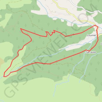 Randonnée du 21/01/2023 à 15:02 GPS track, route, trail