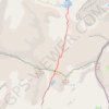 Refuge de la blanche GPS track, route, trail
