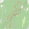 Cheminées de Corde et Fétrus en boucle GPS track, route, trail