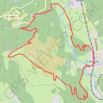 La Cascade et la Chapelle Saint-Nicolas GPS track, route, trail