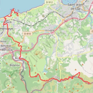 Traversée des Pyrénées - Étape 01 GPS track, route, trail