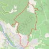 Vers Saint-Martin-d'Ardèche GPS track, route, trail