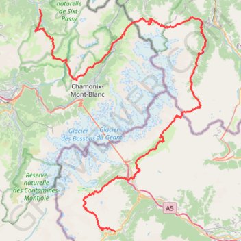 De Salvigny à Pont Serrand (Italie) GPS track, route, trail