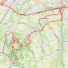 Séméac - Laloubères - Odos - Hibarette GPS track, route, trail