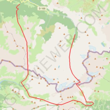 Tour vers bramans GPS track, route, trail