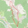 Les Crêtes de Peyrolle GPS track, route, trail