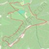 Crête de Saint-Amand GPS track, route, trail