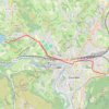 Lac de Lourdes par la piste cyclable GPS track, route, trail