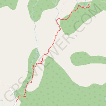 Deep Creek Hot Springs GPS track, route, trail
