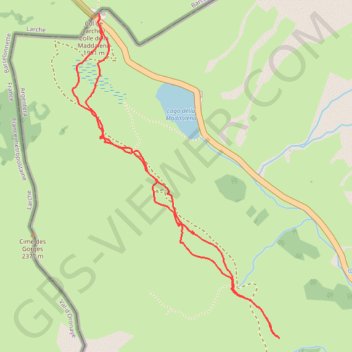 Col de Larche GPS track, route, trail