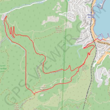 ROCHER DES MONGES GPS track, route, trail