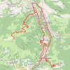 Bosses autour de Foix GPS track, route, trail