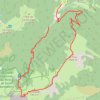 Montagne de la Frau GPS track, route, trail