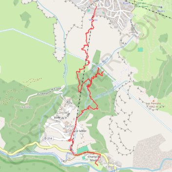 Vénosc-les deux alpes GPS track, route, trail