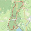 Haut Confluent - La Forêt de la Matte GPS track, route, trail