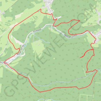 Bois de Harre GPS track, route, trail