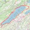 Tour du Lac de Neuchâtel GPS track, route, trail