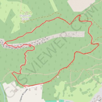 La Curalla GPS track, route, trail