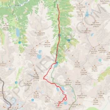 Col-gentianes-pic-estom-soubiram-mariano GPS track, route, trail