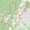 Cabrières d'Avignon GPS track, route, trail