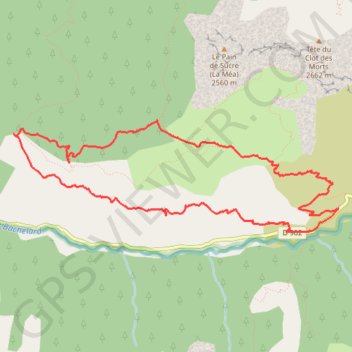 Baume Longe - Cloche GPS track, route, trail
