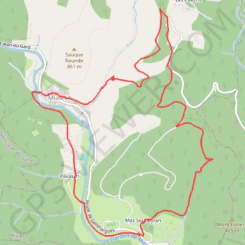 SR 166 01 GPS track, route, trail