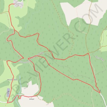 Le Grand Roc GPS track, route, trail
