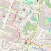 Roma - Laurentina, Garden GPS track, route, trail