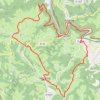Sébrazac ; Le Causse De Sébrazac Par Estaing Et St Geniès De... GPS track, route, trail