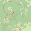 Le Grand Sarcoui et le Puy des Goules GPS track, route, trail